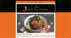 Desktop Screenshot of juliesthaikitchen.com